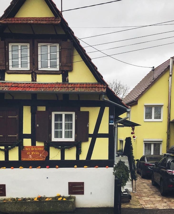 Chez Salome Et Fritz Villa Ingolsheim Dış mekan fotoğraf